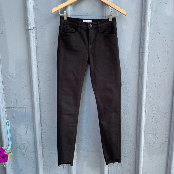 FRAME Le Skinny De Jeanne  Step Hem Jeans, size 26 - Picture 5 of 11